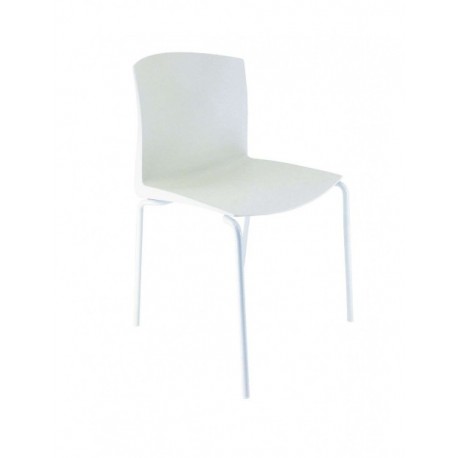 Silla oficina blanca 